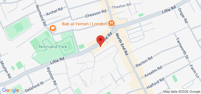 Map showing Kabbadinos in London